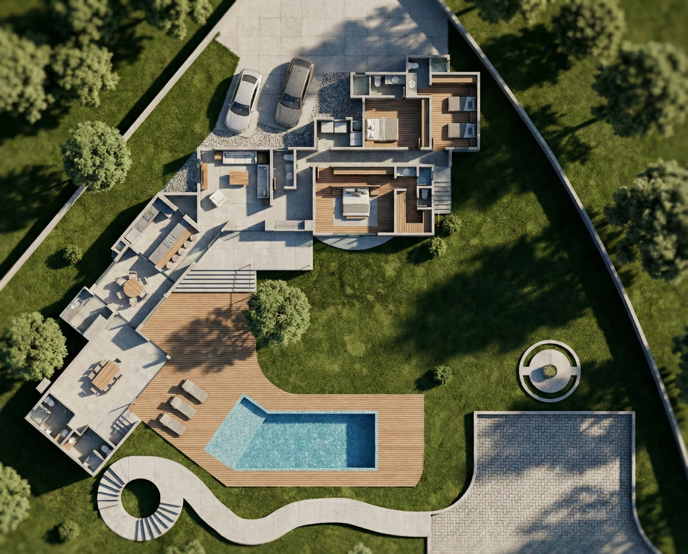 Proyecto arquitectónico y planos de Legata Living